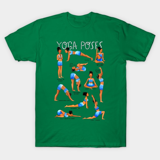 Yoga T-Shirt by Coily And Cute